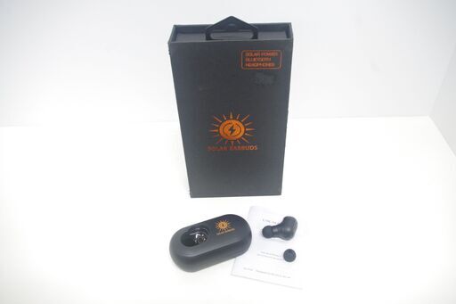 SOLAR EARBUDS/Blutooth/ソーラー充電式ハンズフリーイヤホン