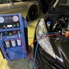 車のエアコンメンテナンス致します　出張可能