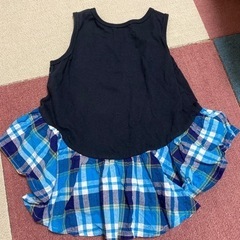 タンクトップ★130センチの画像