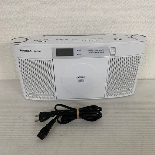 【TOSHIBA】 東芝 CDラジオ TY-CDL5 2009年製