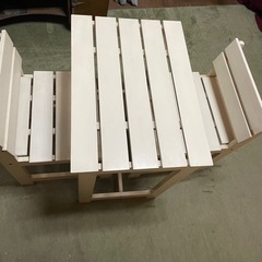 テーブル&チェアーセットの画像