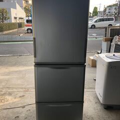 シャープ ノンフロン冷凍冷蔵庫 SJ-W351C-S 350L どっちもドア ロー