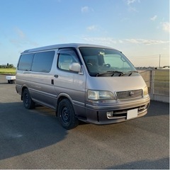 トヨタ ハイエースワゴン100系後期 車検付き1kzディーゼルターボ