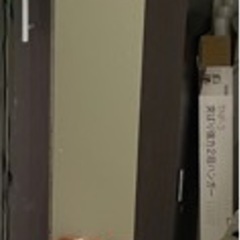 ミラー付きCD/DVD収納ラック