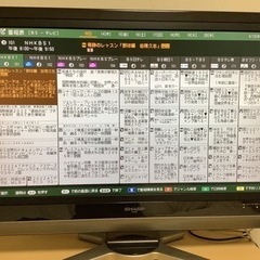 シャープ　テレビ　32型の画像