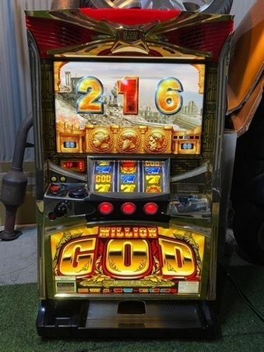 【売約済み】ミズホ　ミリオンゴッド 神々の系譜 E　不要機　家スロ スロット 実機