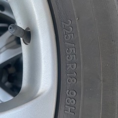 アウトランダー純正 225/55R18 タイヤ・ホイールセットデリカD5