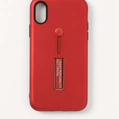 新品未使用　スマホスタンド＆リングベルト付iPhoneケース　i...