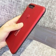 新品未使用　スマホスタンド＆リングベルト付iPhoneケース　iPhoneXS Maxの画像