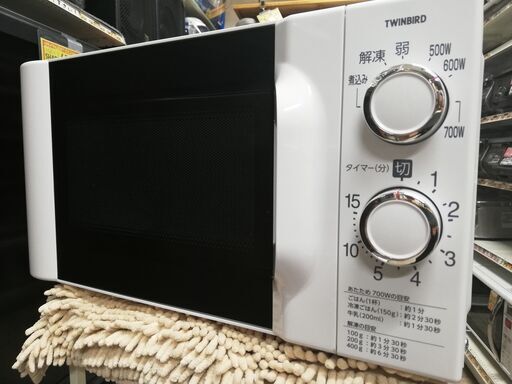 ツインバード★電子レンジ★2019年製★DR-D419　☆管理4211728