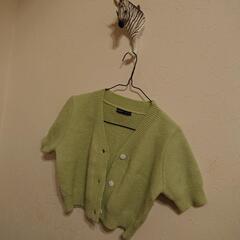 黄緑ニットボレロS✨新品