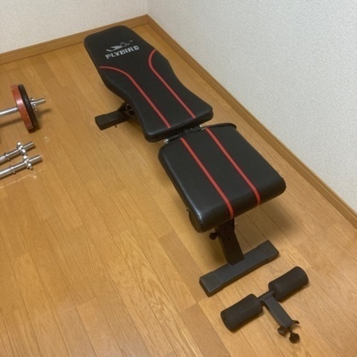 インクラインベンチ　ダンベルセット
