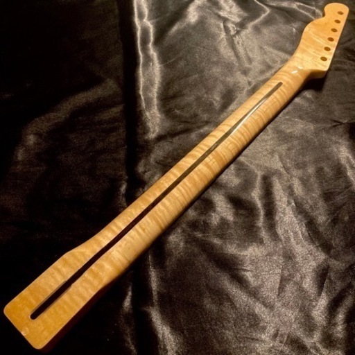 購入 カナダ産フレイムメイプル エレキギター ネック テレキャスター