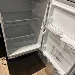 冷蔵庫 一人暮らし ブラックの画像