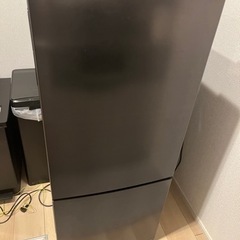 冷蔵庫 一人暮らし ブラックの画像