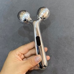 美顔ローラー 美顔器 マッサージ　Y字　フェイス&ボディ用　3D...