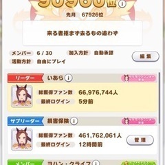ウマ娘 メンバー募集
