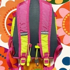 【値下】Coleman コールマン KIDS PETIT キッズ プチ 5L ベビーリュック ファーストバッグ ミニリュック リュック 中古品 美品 出産祝い 保育園 就学前 ピンク 1歳 2歳 3歳の画像