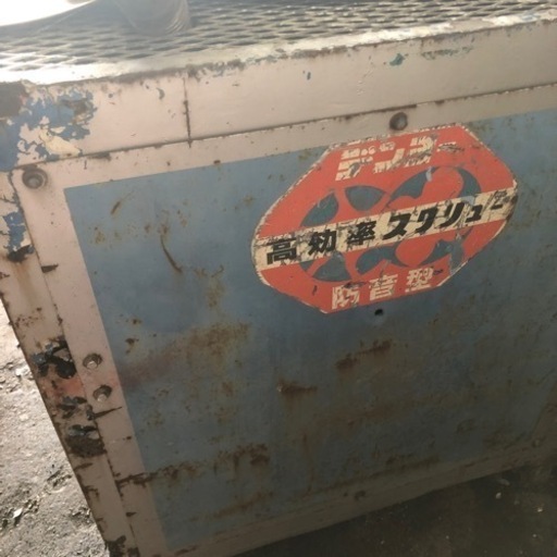 値下げ！　ディーゼル中古コンプレッサー　現状