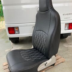 DA17VエブリイPA用純正シート（ヘッドレスト一体型：運転席）