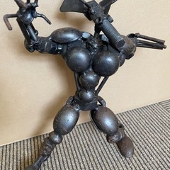 【レア値下げ】一点物 鉄製フィギュアの画像