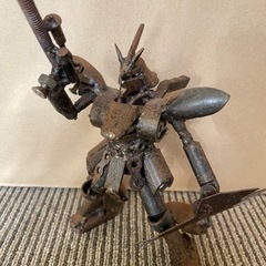 【レア値下げ】一点物 鉄製フィギュアの画像