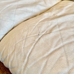 【期間限定】高級ソファ カラーは人気のアイボリーの画像