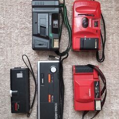 ジャンク　フィルムカメラ５台