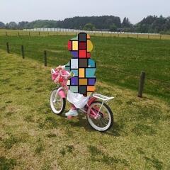 [取引中]　こども自転車　16インチ　女の子の画像