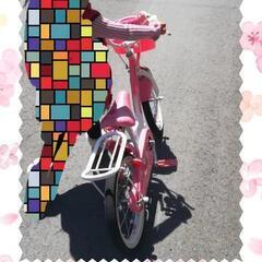[取引中]　こども自転車　16インチ　女の子
