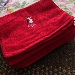 フェイスタオル10枚　全てに刺繍入りの画像