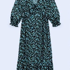 新品未使用 ZARA 花柄ワンピースM