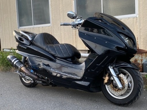 YAMAHA・マジェスティC・オールブラックフルカスタム・全国陸送可能〜