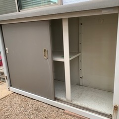屋外物置の画像