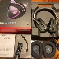ASUS RGB ゲーミングヘッドセット ROG DELTA b...