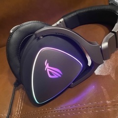ASUS RGB ゲーミングヘッドセット ROG DELTA