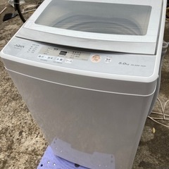 AQUA アクア　5Kg 全自動洗濯機　※2020年製　説明書付属