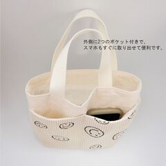 ミニトートバッグ【コーディロイ】の画像
