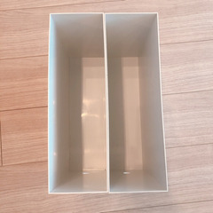 無印良品　ポリプロピレンファイルボックス　2個セットの画像