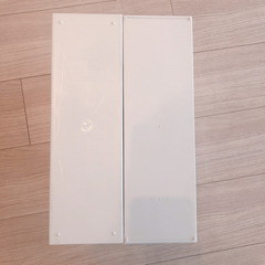 無印良品　ポリプロピレンファイルボックス　2個セットの画像