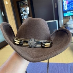 ウェスタン　ハット　BULLHIDE ほぼ新品の画像