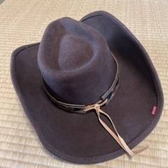 ウェスタン　ハット　BULLHIDE ほぼ新品の画像
