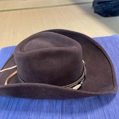 ウェスタン　ハット　BULLHIDE ほぼ新品の画像