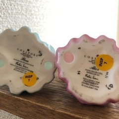 コールポート 高さ9cm 2個セット ミニチュア レディ フィギュリン 陶器人形の画像