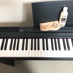 【お取引中】YAMAHA 電子ピアノ P-105 【関東無料配送可能】の画像