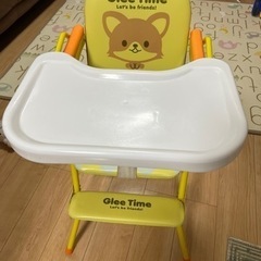 西松屋のベビーチェア テーブル付き