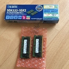 【送料無料】I•O DATA SDX533-1GX2 メモリ 5...