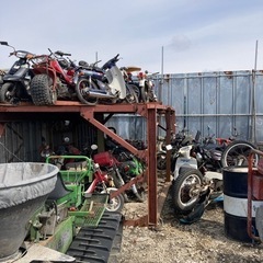 北広島市バイクカブスクーターDT モトクロス (バイク馬鹿) 北