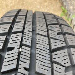 15インチ　バリ山スタッドレスタイヤ、ホイール4本セット　中古品　の画像