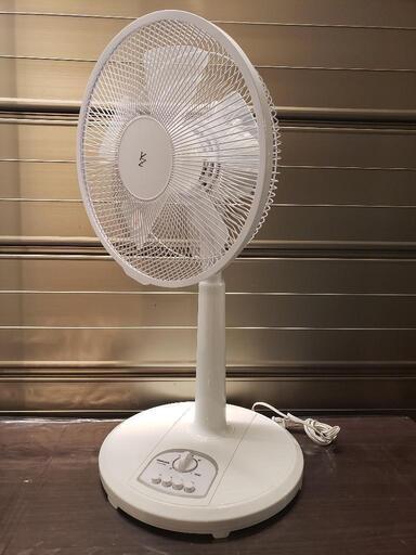 ☆美品☆ 2021年製 YAMAZEN 山善 リビング扇風機 メカ式 YMT-K308(W)\n\n